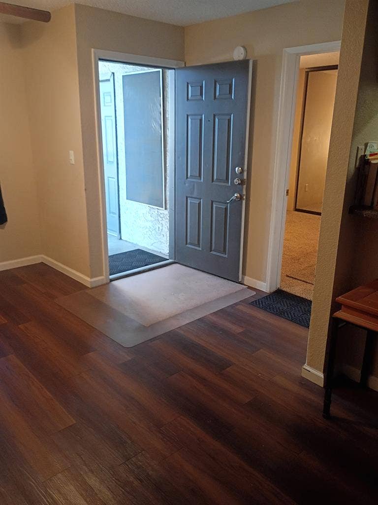 living shared kitchen.