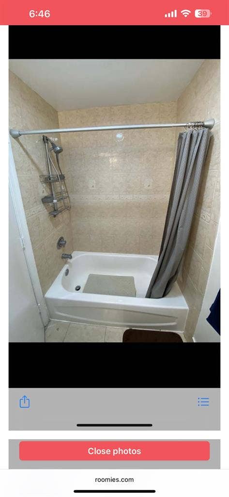 Private room shared bathroom