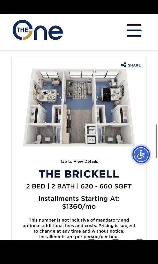 Near FIU - The One University.