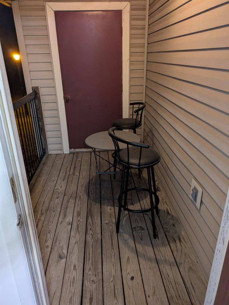 Room for rent with balcony.