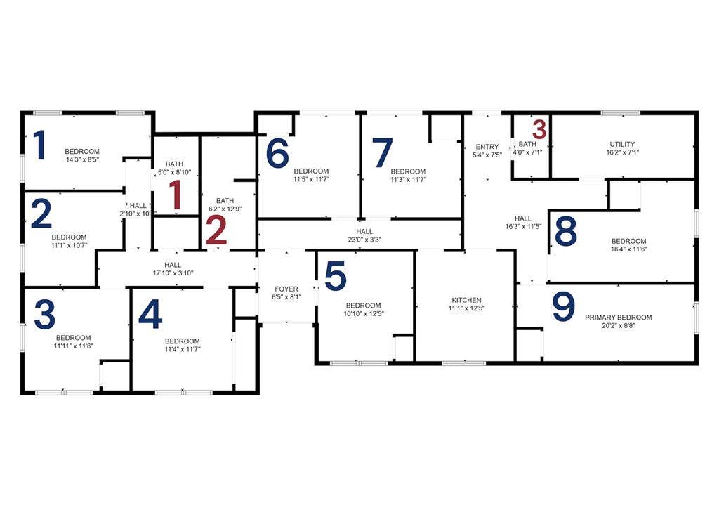 9 BR in Winter Haven