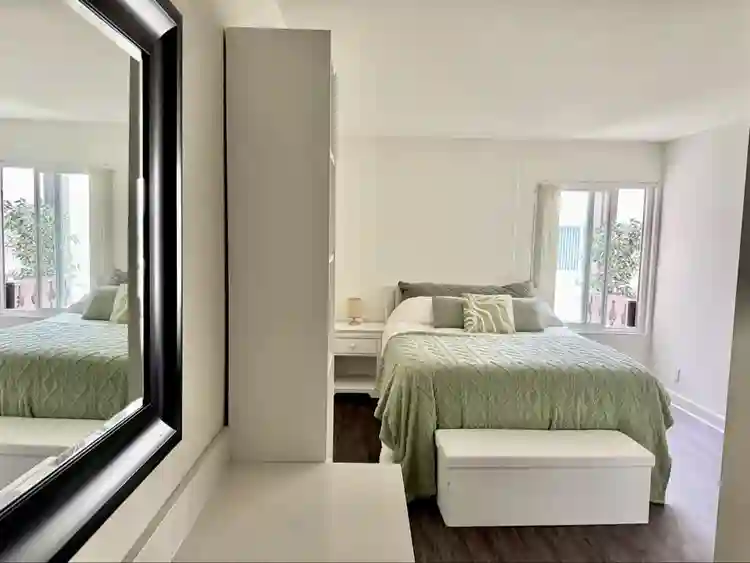 Beddroom with private bathroom