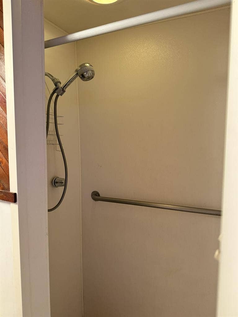 Private attached bathroom