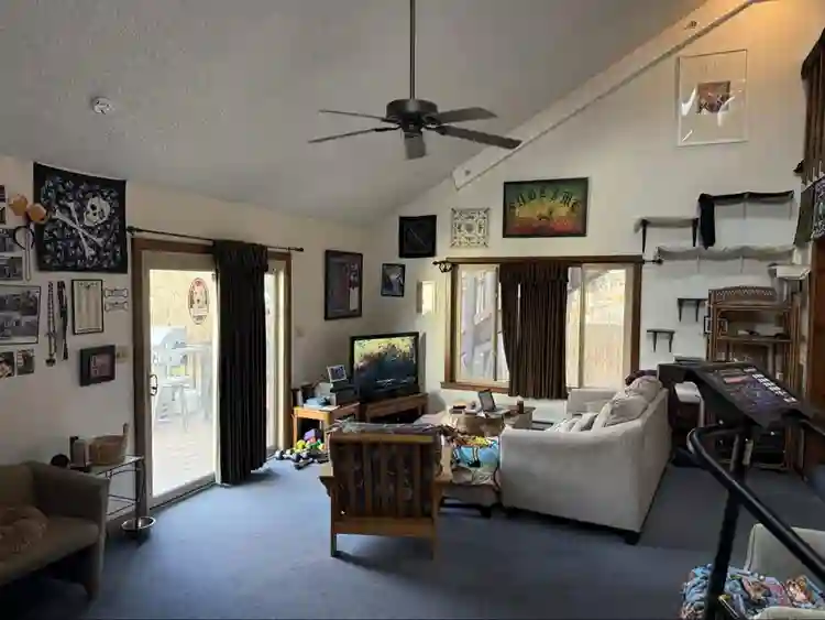 Private attached bathroom