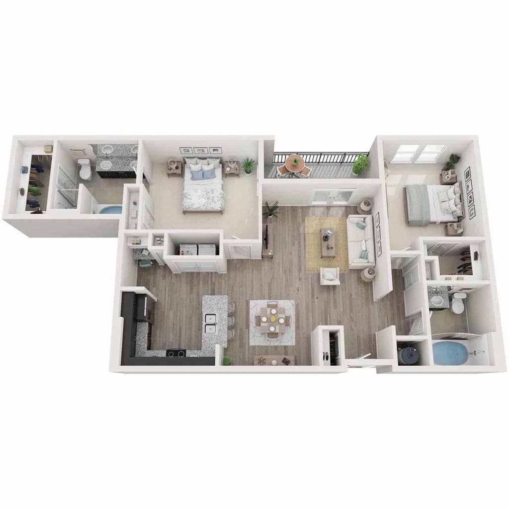 Furnished Room + Private Bath