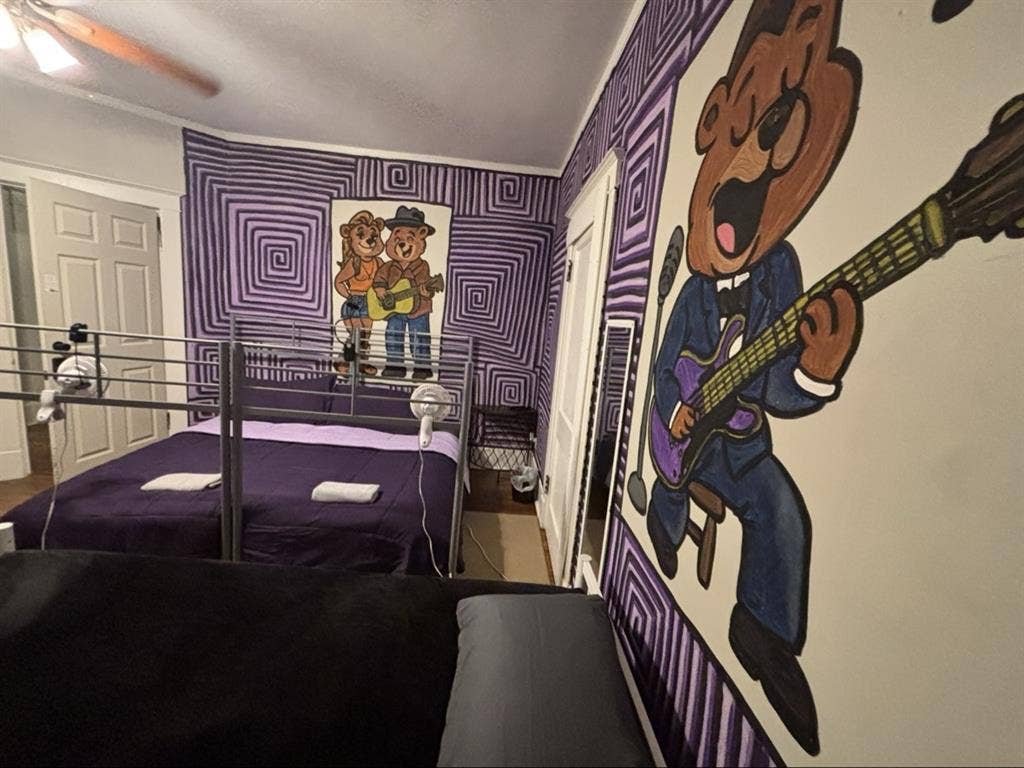 Private furnished room shared bath