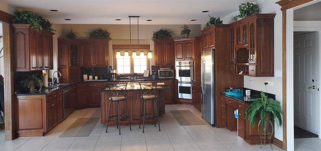 Large bedroom and private bathroom