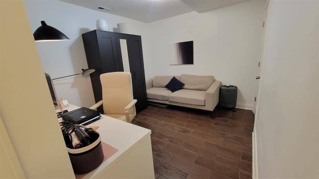 Duplex-style apartment