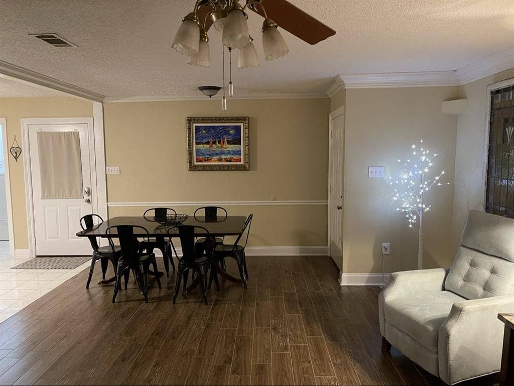 Furnished room available.