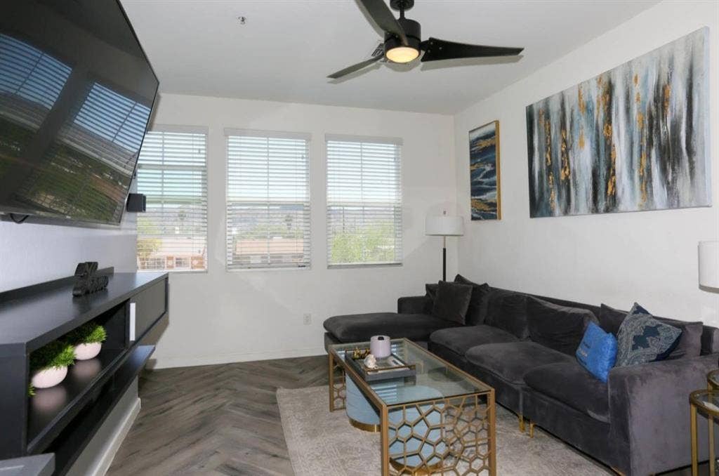 Well-maintained 7-year-old condo.