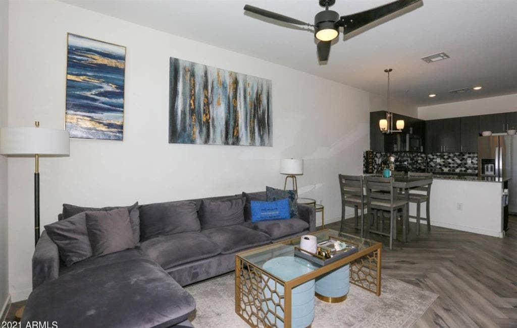 Well-maintained 7-year-old condo.