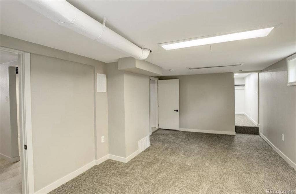 Large basement area,