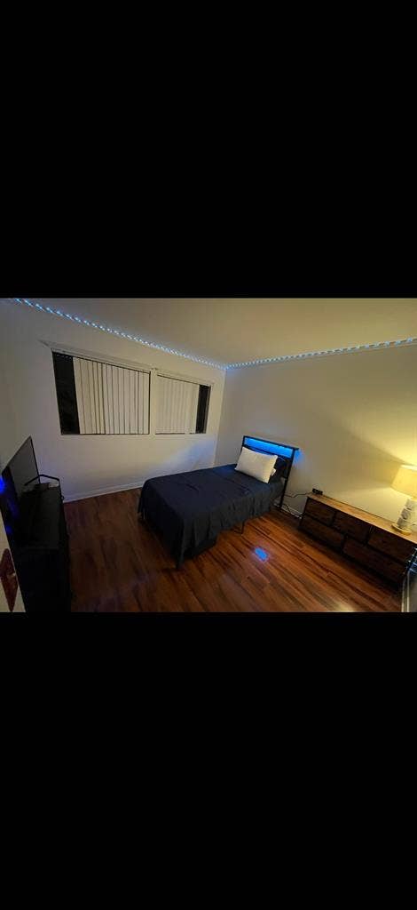 Private Room w/ LED Lights