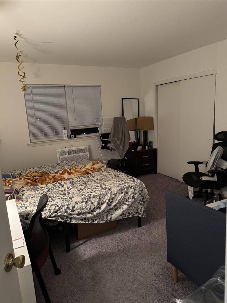 1bhk flat sharing pay $/month