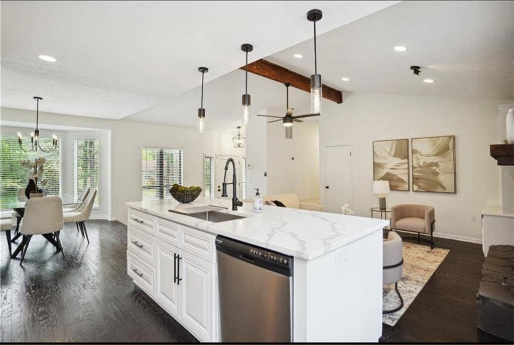 Furnished private bedroom & bath