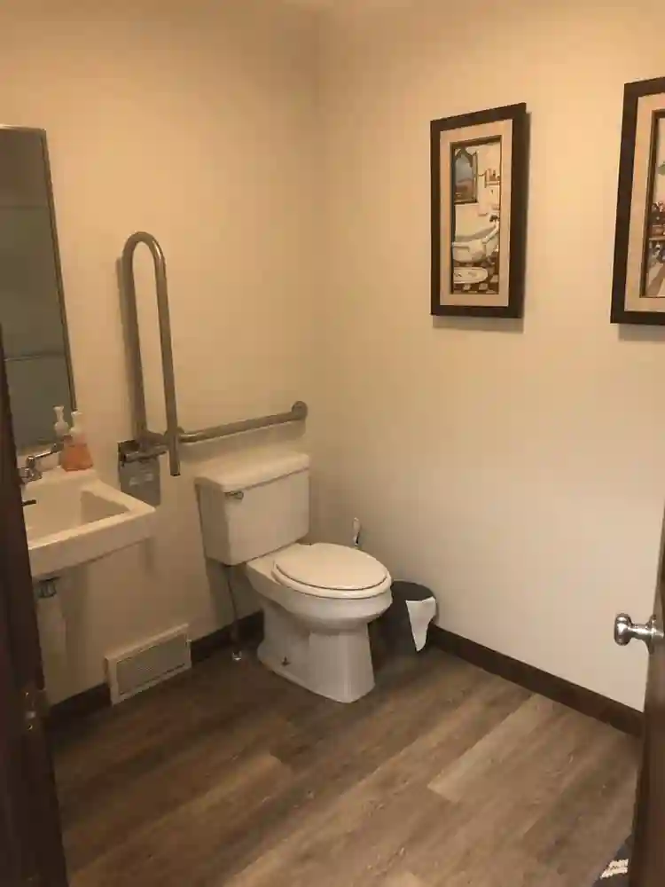 LARGE bedroom with private sink