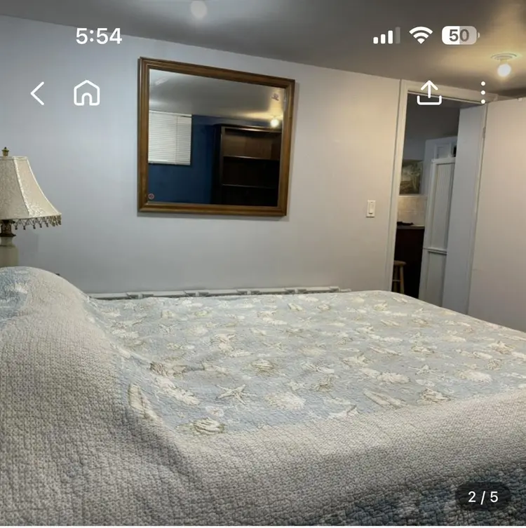 Furnished room for rent.