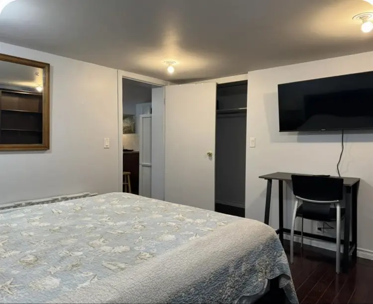 Furnished room for rent.