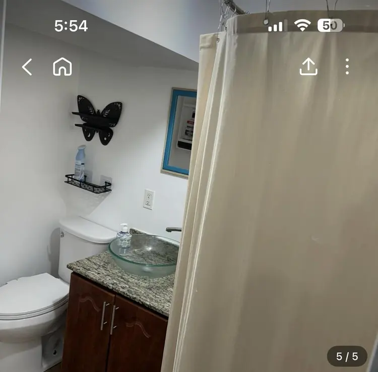 Furnished room for rent.