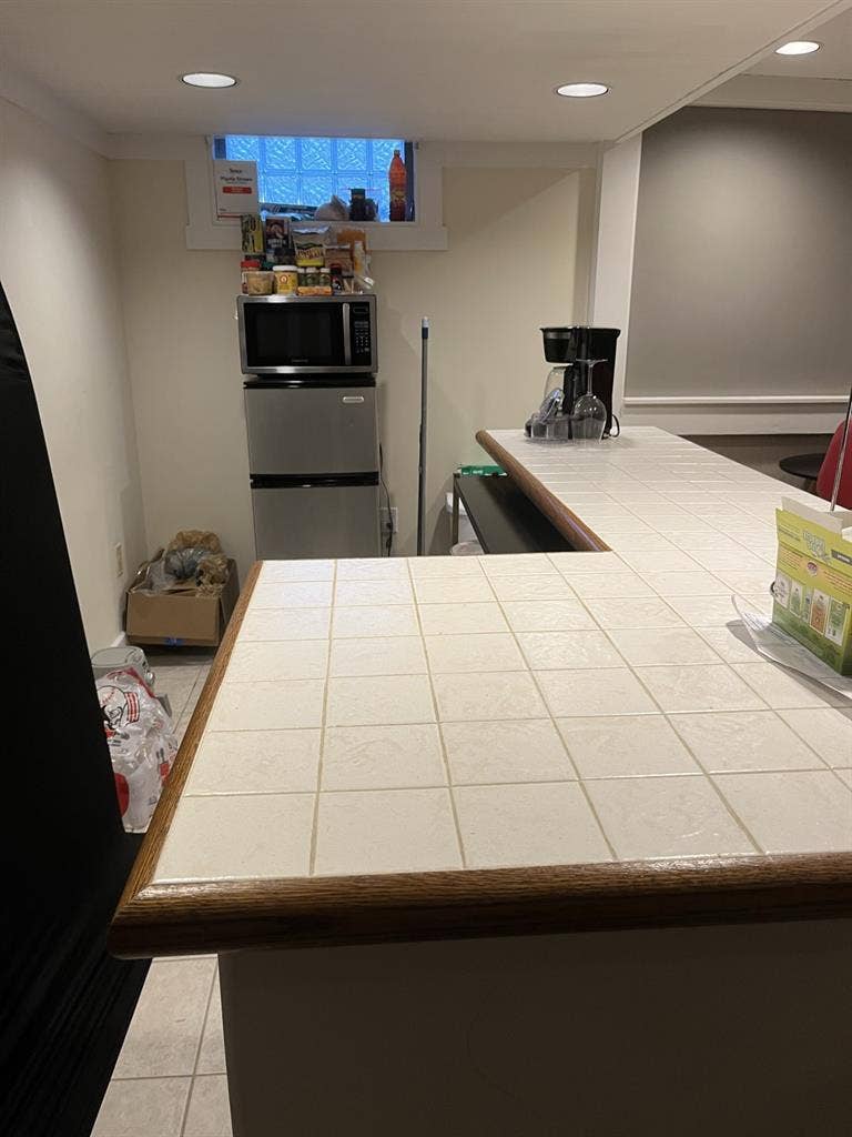 Full finished basement