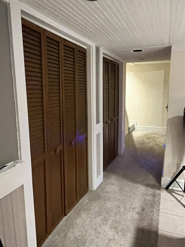 Full finished basement