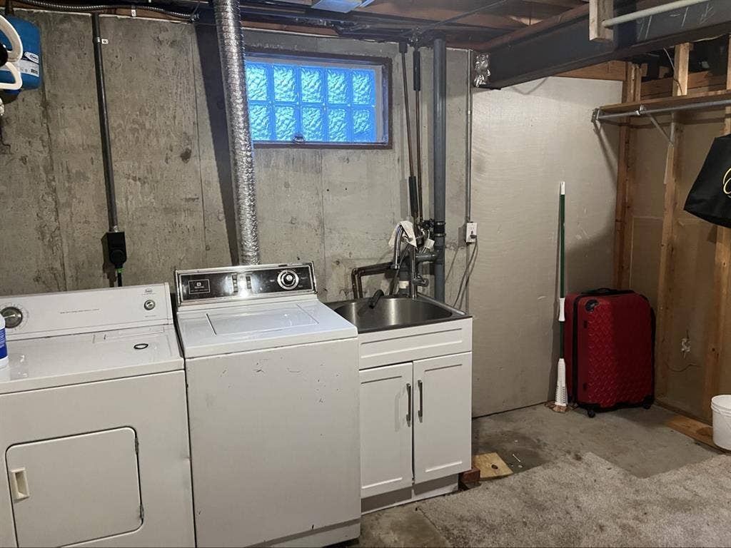 Full finished basement