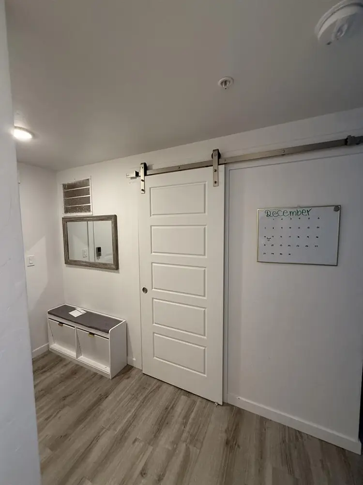 Private bed and bath