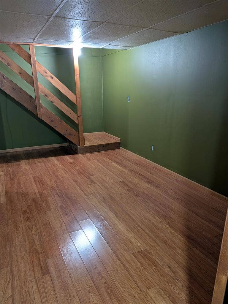 Two room finished basement!