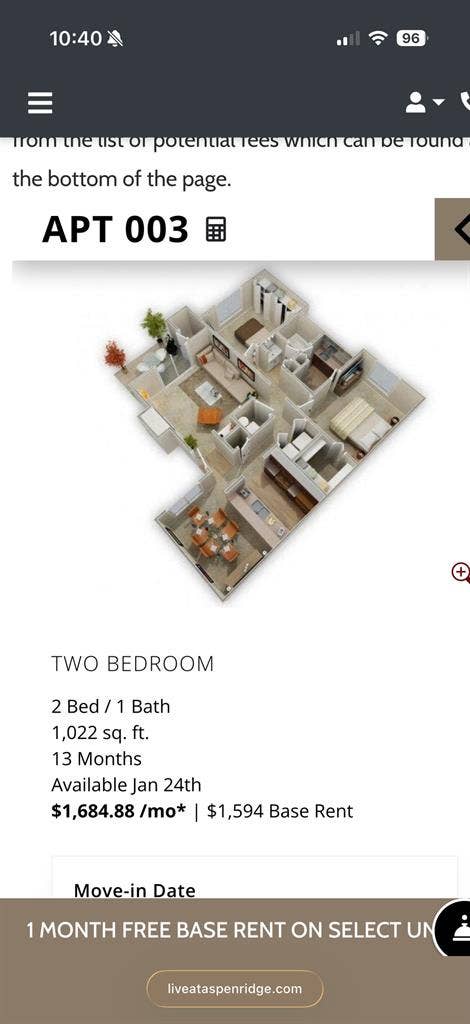 Private room available