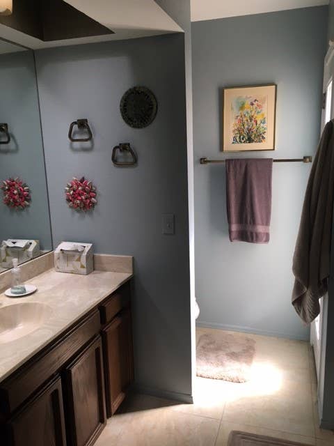 Private bedroom + private bathroom