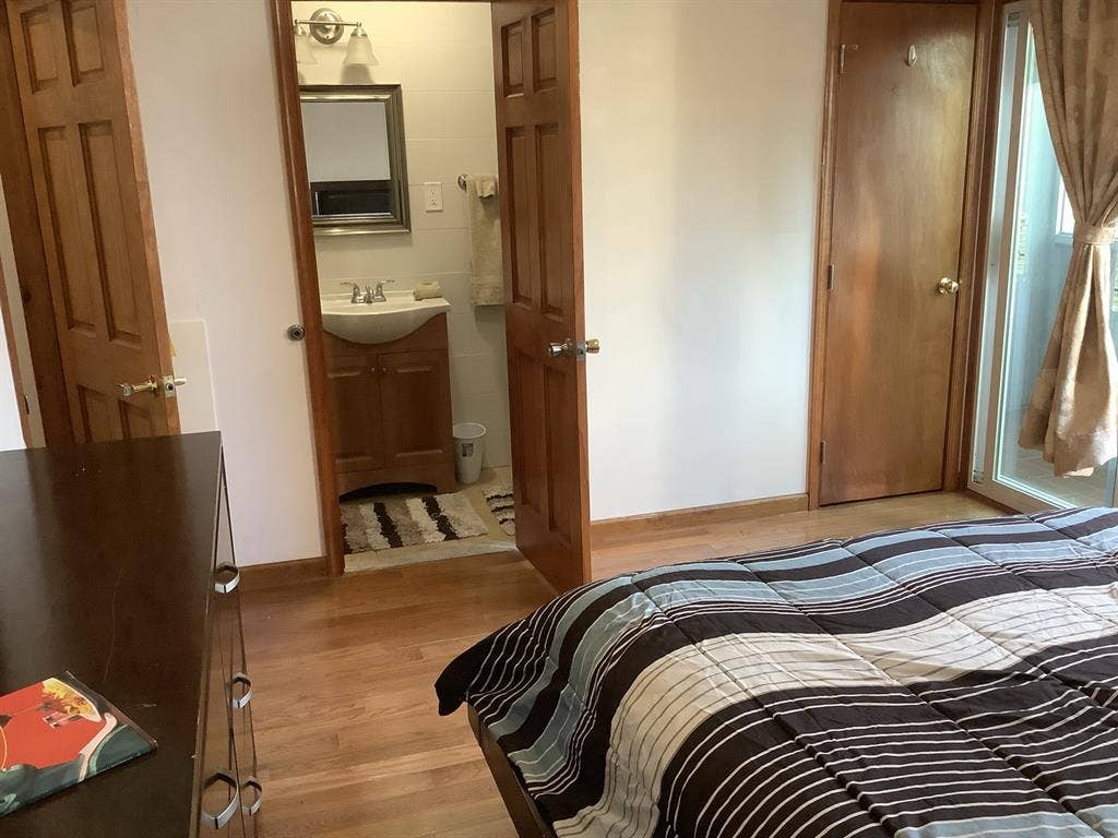 Furnished Lg Room w Priv BA & Deck