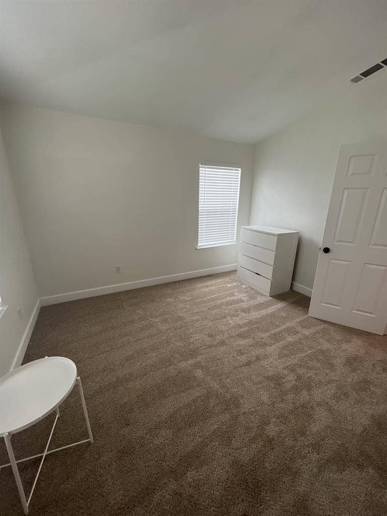 Spare room with private bathroom