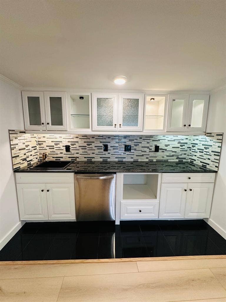 Newly renovated walkout basement