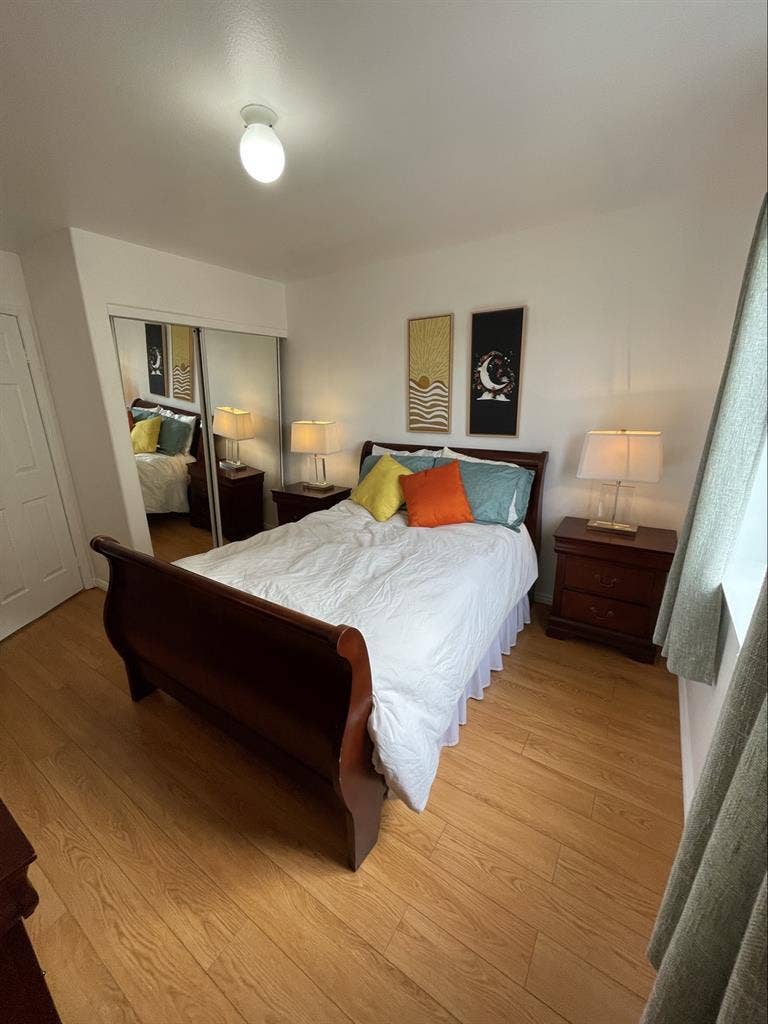 Furnished, Private Bedroom/Bathroom
