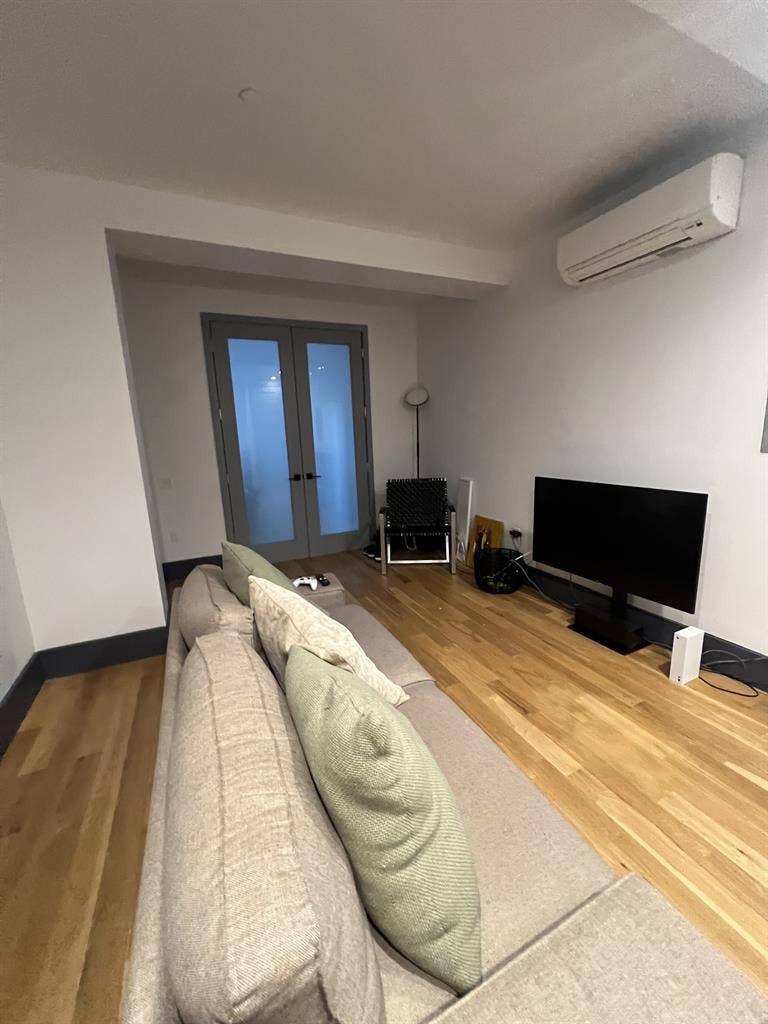 1Bed  in a luxury 2-bed apartment.