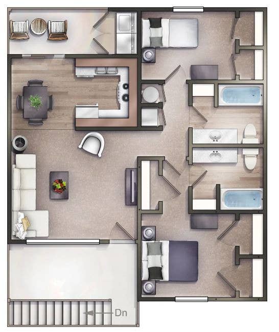 SUMMER SUBLEASE (LSU) — May-August