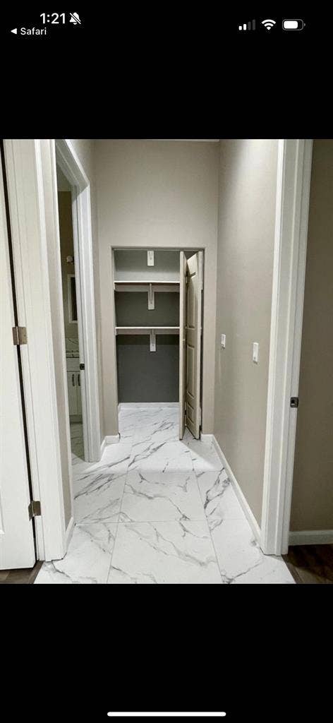 Your own
 Bedroom / bathroom.