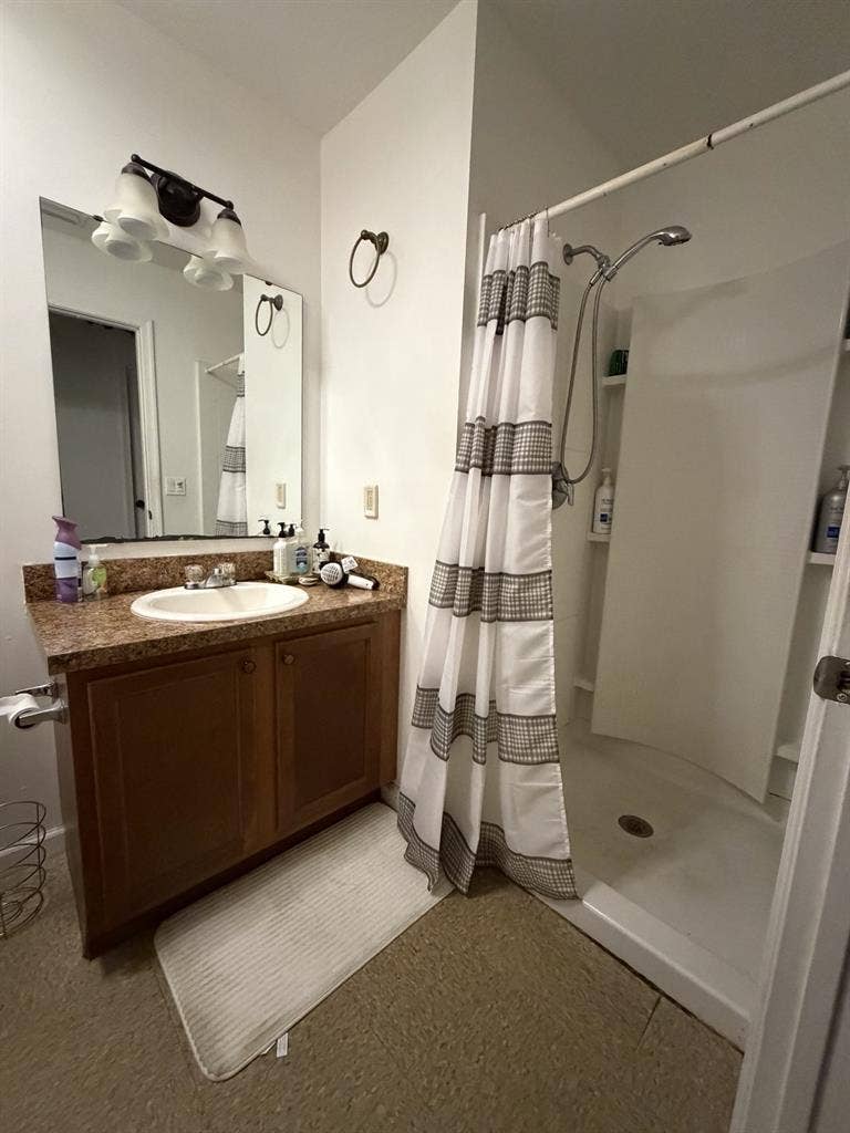 Private furnished  bedroom