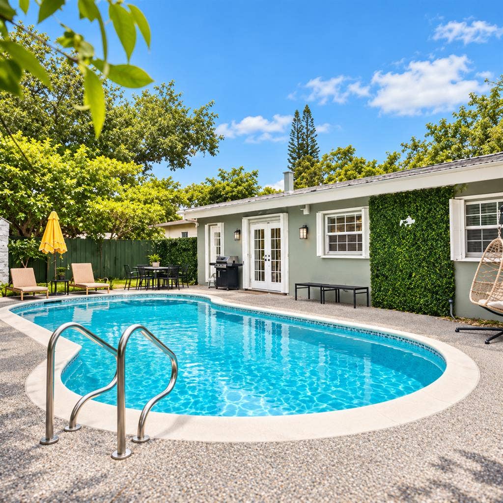 Hollywood Pool House | Room
