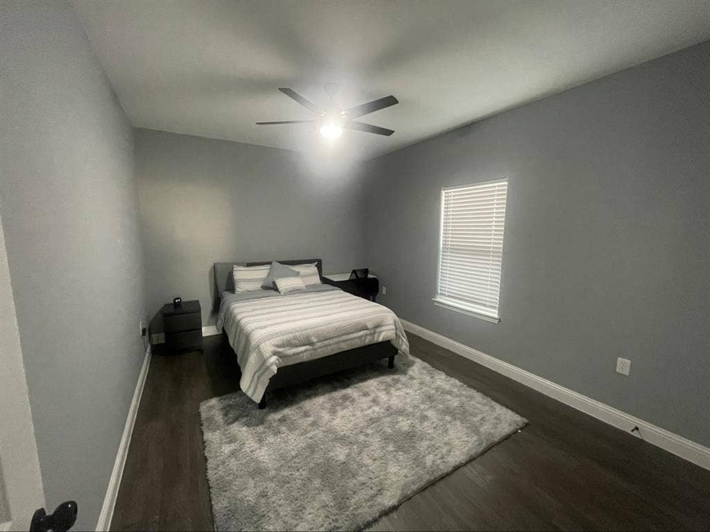 Renting a room from my house.