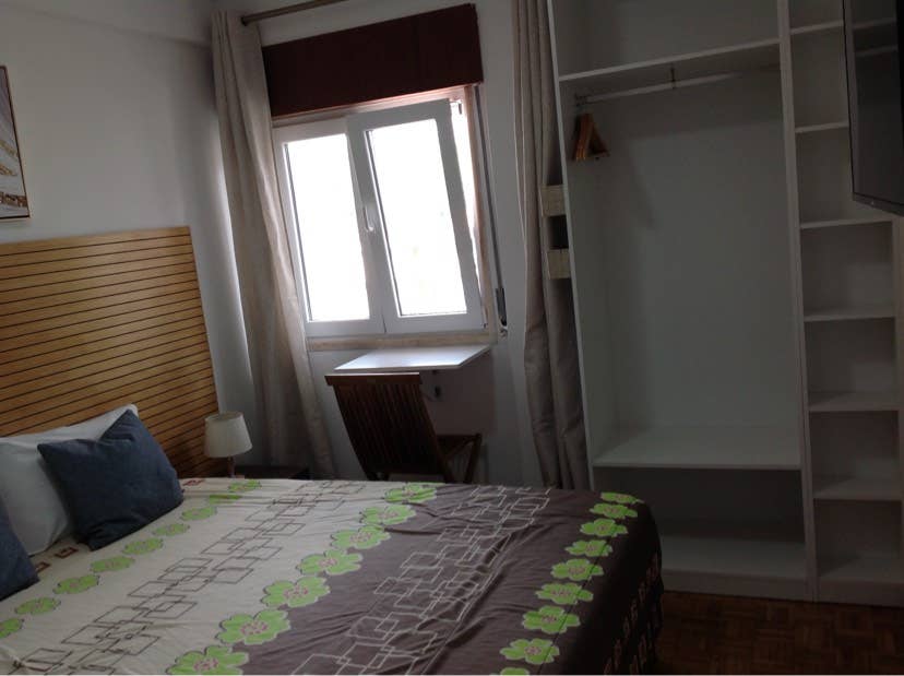 bedroom with private bathroom