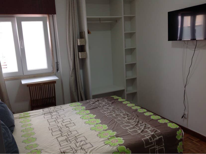 bedroom with private bathroom