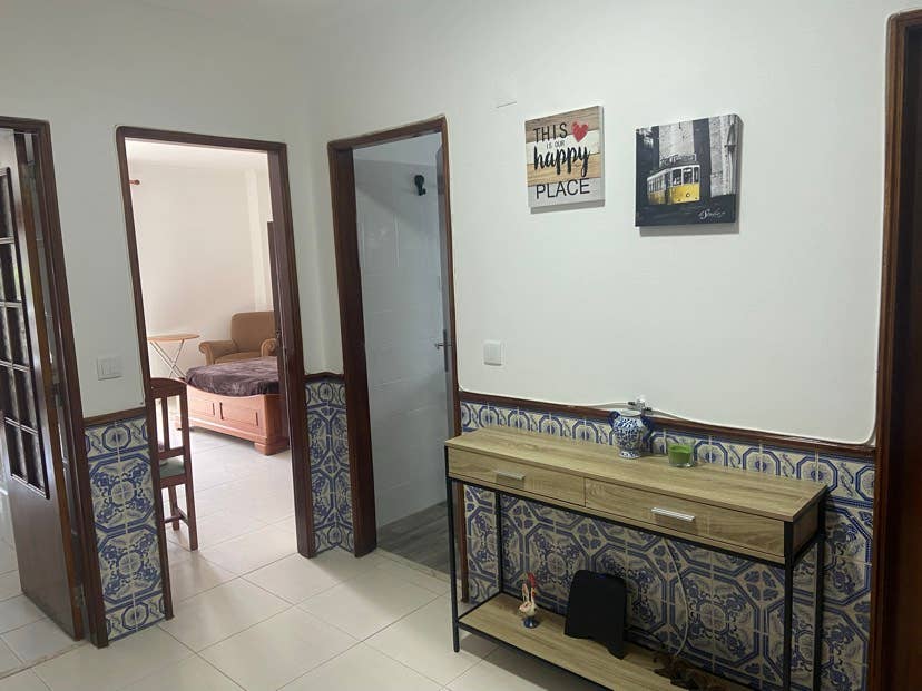 bedroom with private bathroom