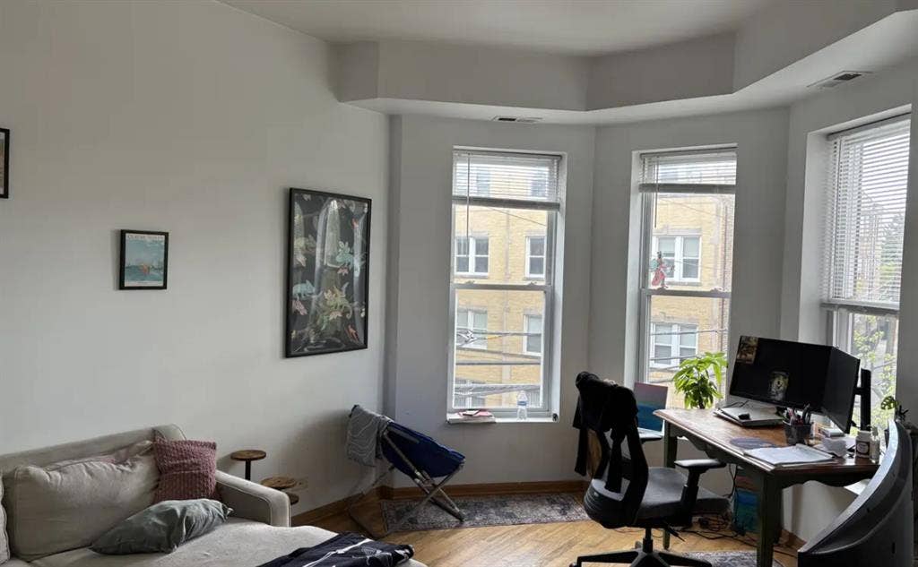 Available July 1 Logan Square Apt