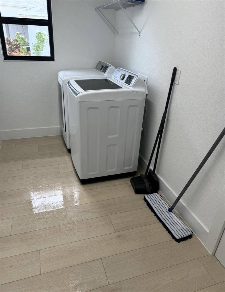 Master bedroom with master bath