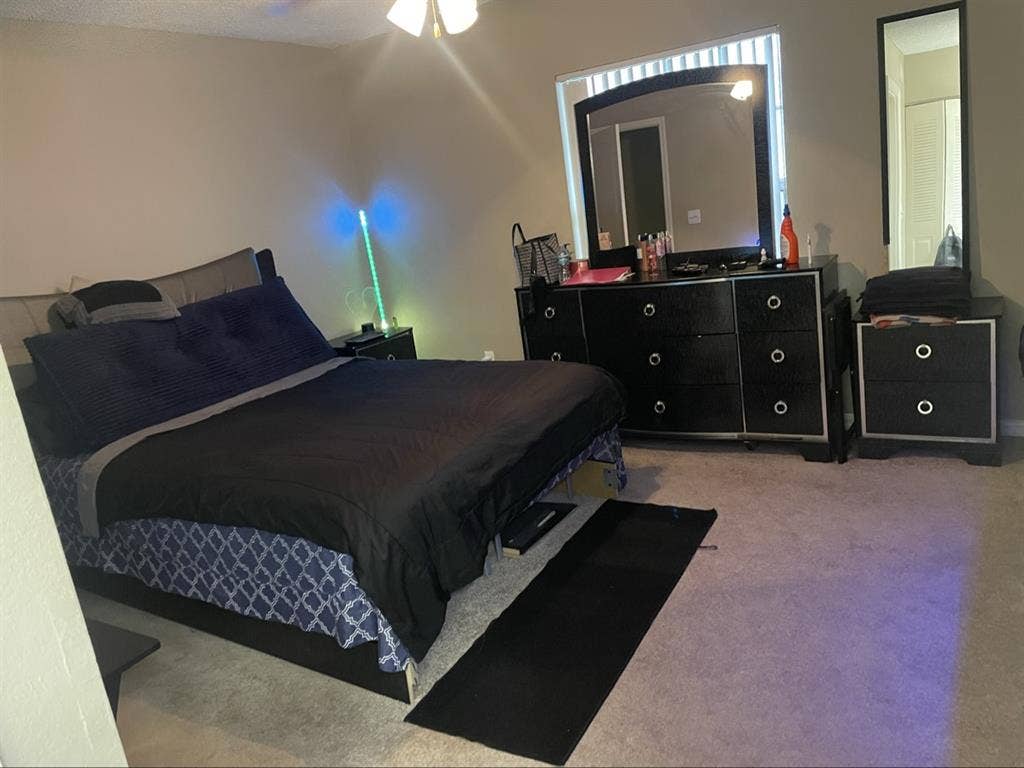 1 master bedroom available