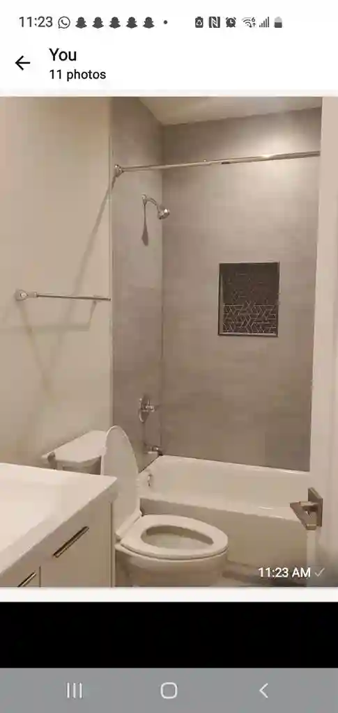 Private bedroom bathroom