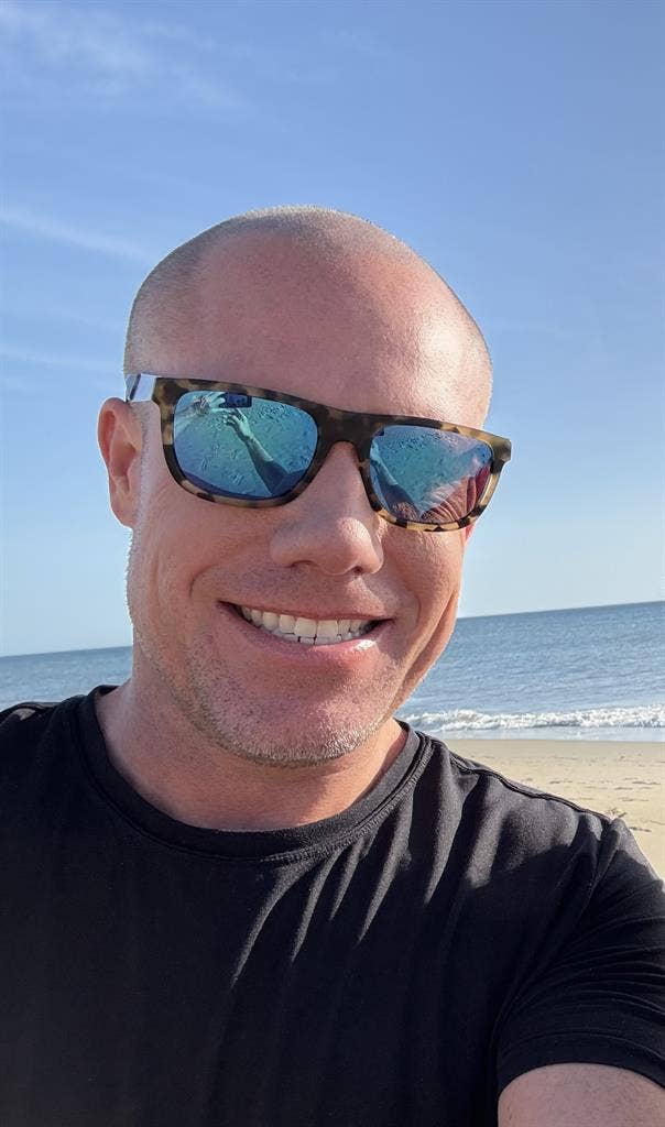 Shared space in divided apartment.