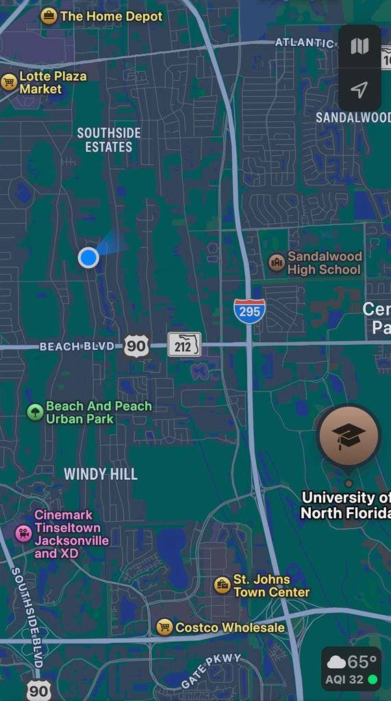 2 BR in Jacksonville