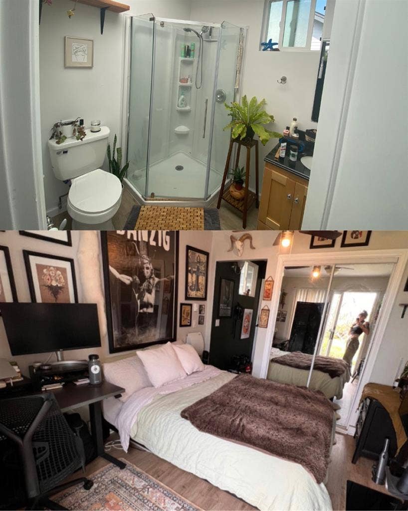 Master bedroom in normal heights